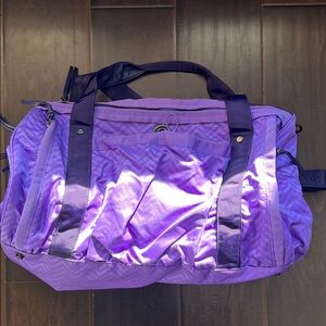 Lululemon Purple Gym Bag *damaged
